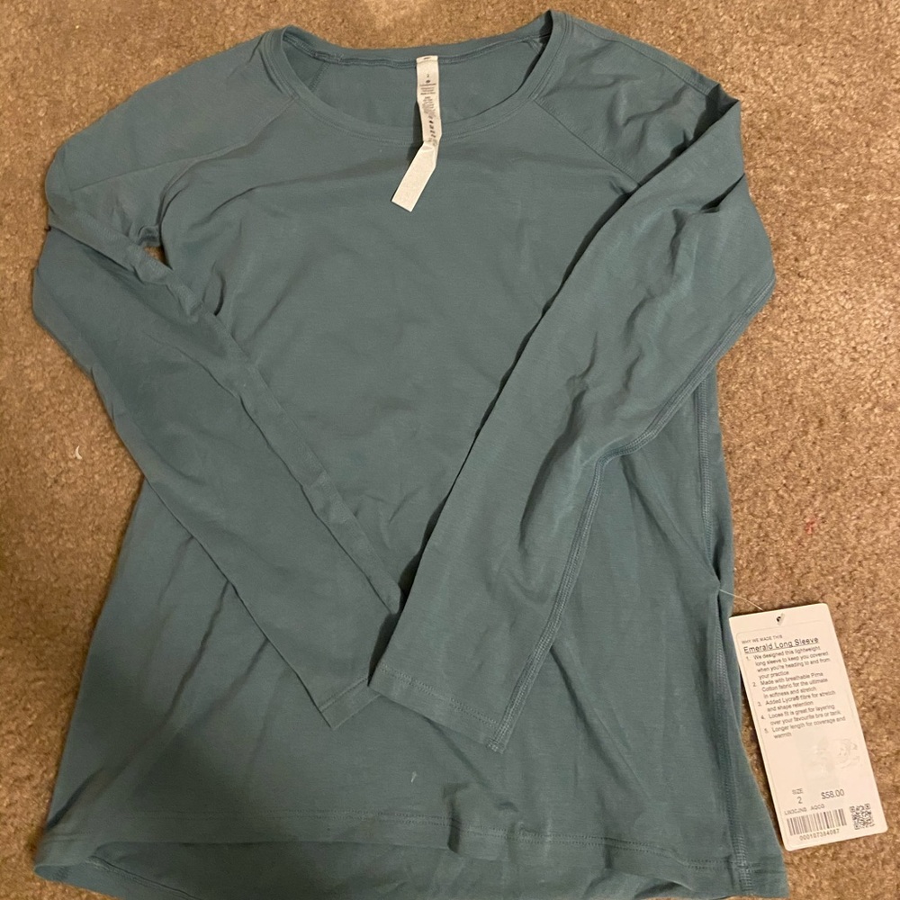 lulu lemon long sleeve NO TRADES